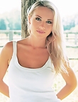Photo of beautiful  woman Irina with blonde hair and brown eyes - 18234