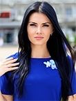 Photo of beautiful  woman Elizabeth with black hair and green eyes - 12974